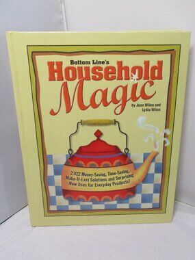 Like New Bottom Line's Household Magic Save Time and Money Helpful Hints Book